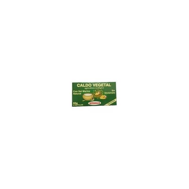 Integralia Caldo Vegetal Eco Con Sal Marina 6 Cubitos X 11g