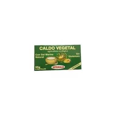 Integralia Caldo Vegetal Eco Con Sal Marina 6 Cubitos X 11g