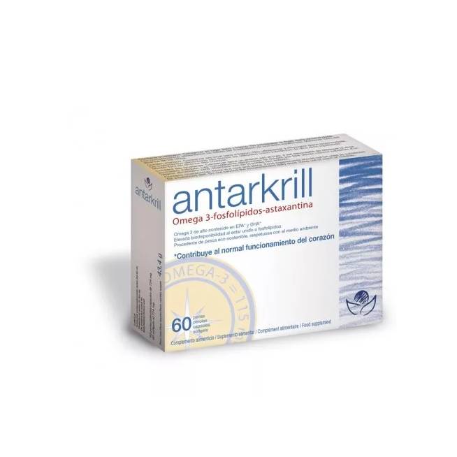 Bioserum Antarkrill Omega 3, 60 vnt