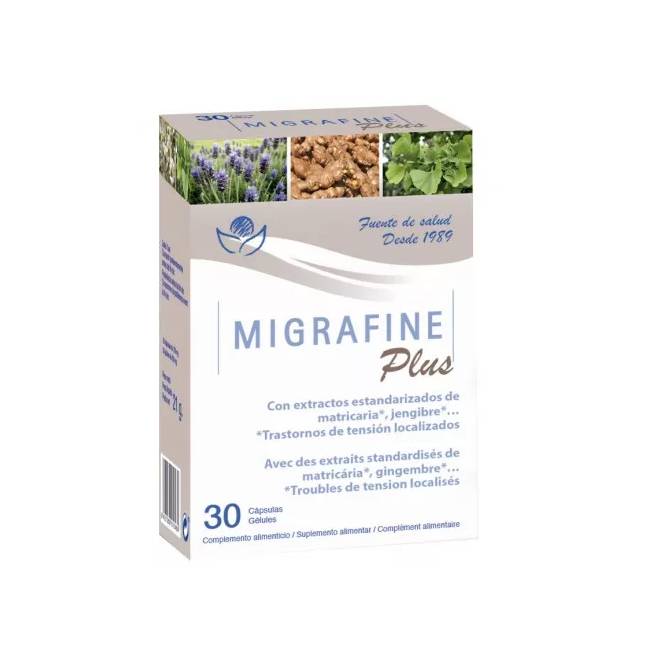 "Bioserum Migrafine Plus" 30 kapsulių