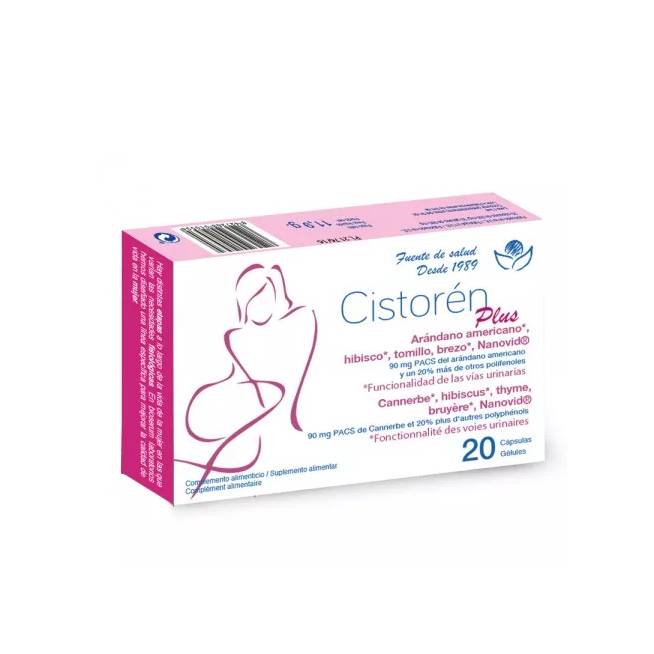 "Bioserum Cistoren Plus" 20 kapsulių