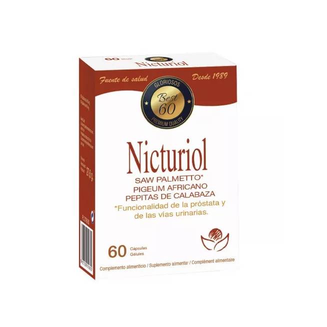 Bioserum Nicturiol 60 Caps Herbecom Saw Palmeto