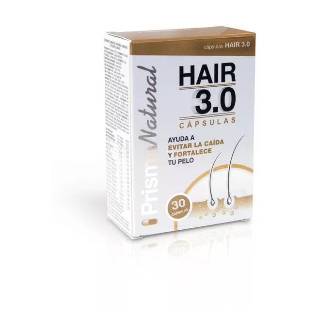 Prisma Nat Hair 3 0 y Skin 30 kapsulių