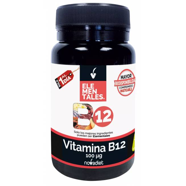 Novadiet Vitaminas B12 100 Mcg 120 Comp