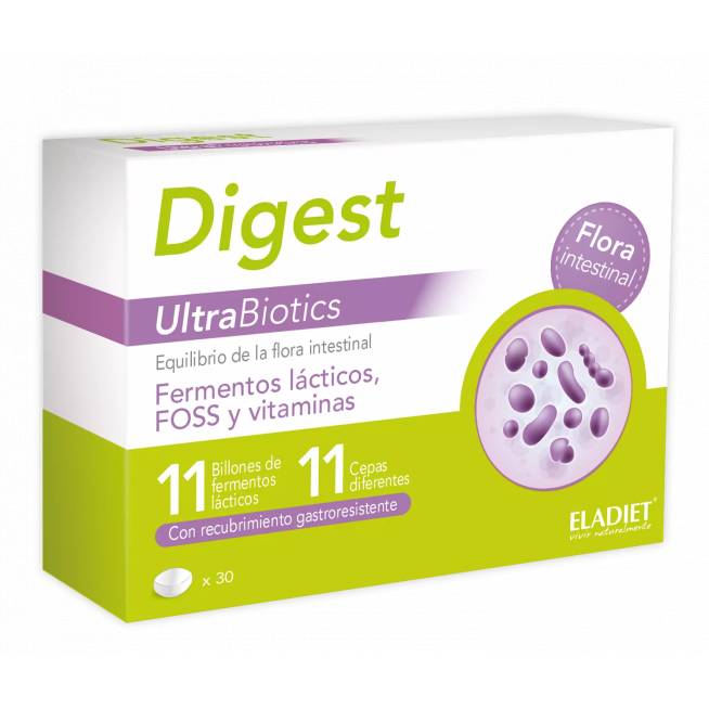 Eladiet Digest Ultrabiotikai 30 Com