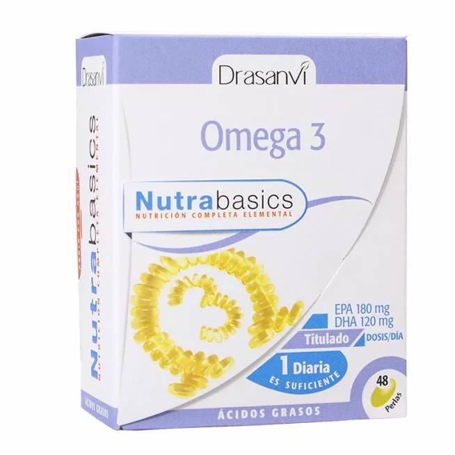 Drasanvi Omega 3 1000 Mg 48 Perlas Nutrabasicos