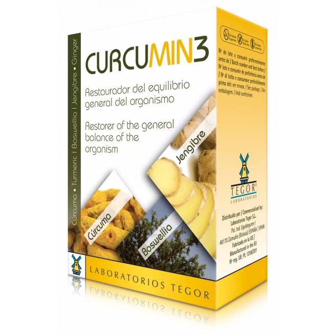 Tegor Curcumin 3 30 Comp