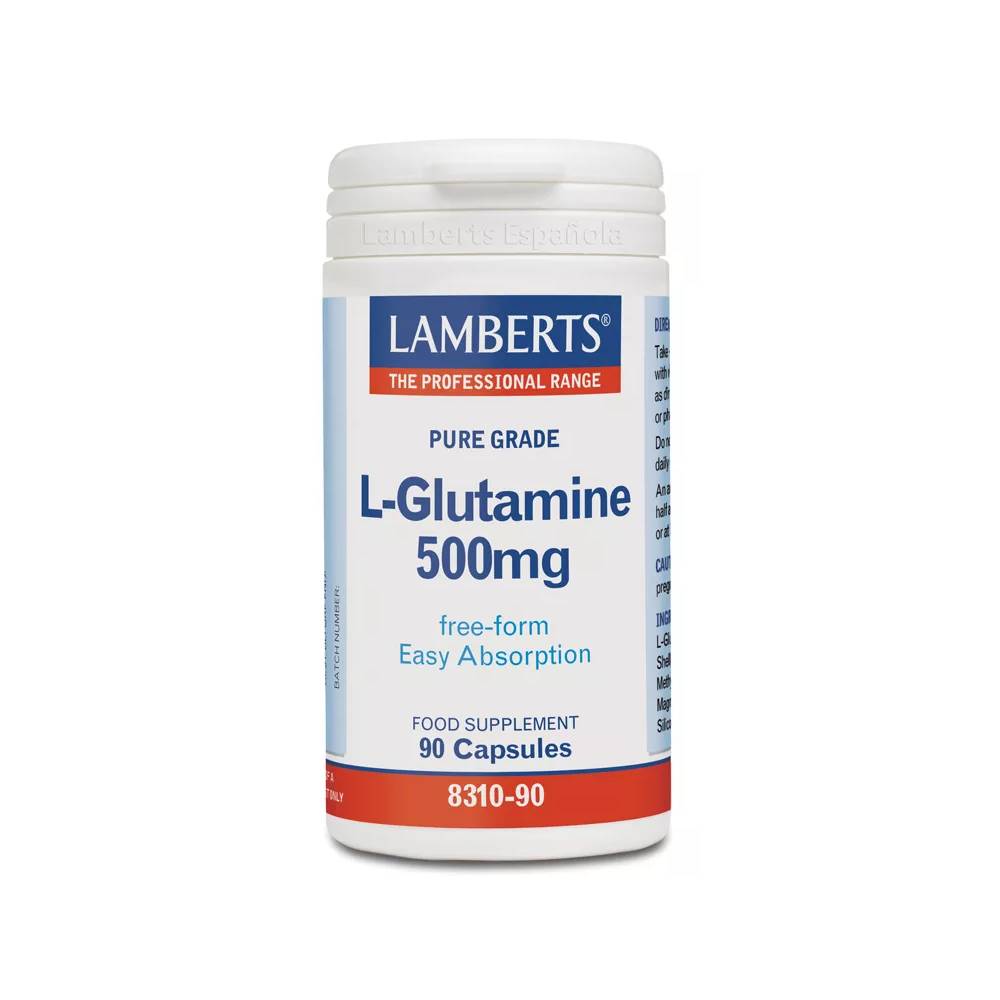 Lamberts L-Glutamina 500 mg 90 Caps