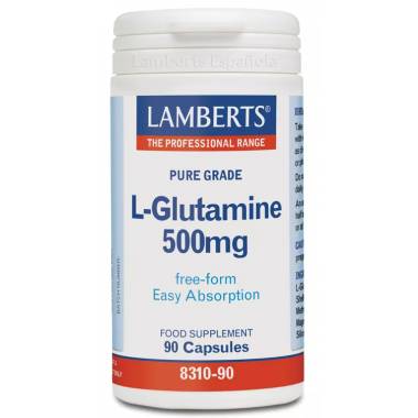 Lamberts L-Glutamina 500 mg 90 Caps