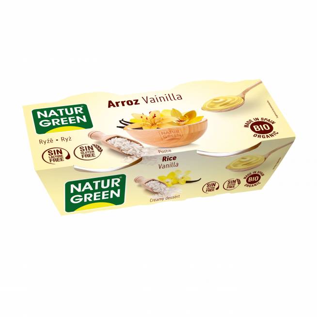 Naturgreen Arroz Vainilla 2 X 125g