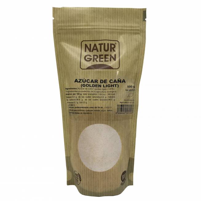 Naturgreen Ekologiškas cukranendrių cukrus 500g