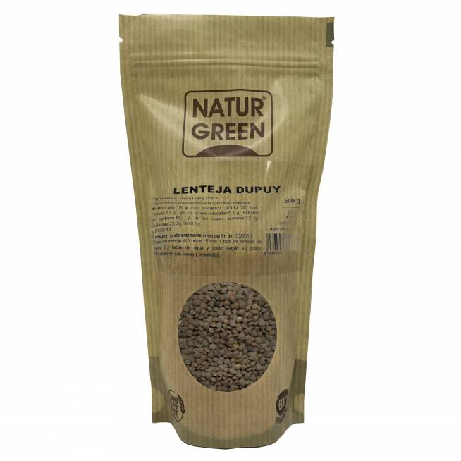 Naturgreen Lenteja Dupui Organic 500g