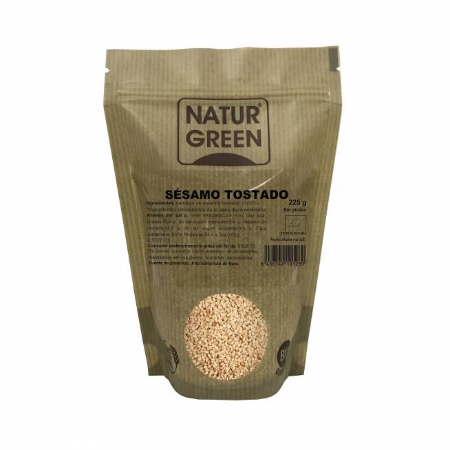 Naturgreen Skrudinti sezamai Bio 225g