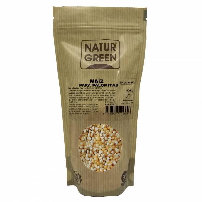 Naturgreen Maiz Palomitas Bio 450 grs