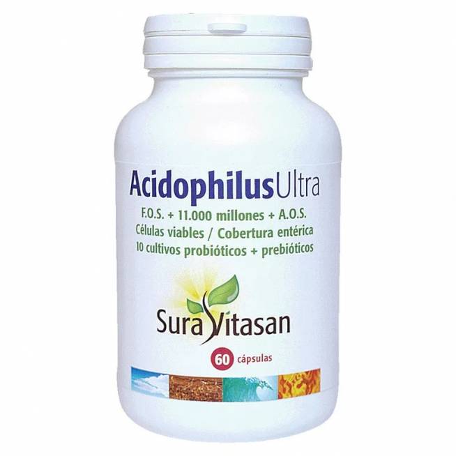 Sura Vitas Acidophilus Ultra 60 kapsulių