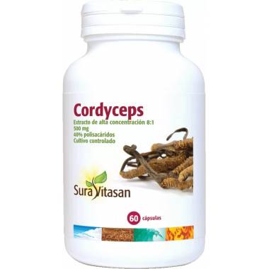 Sura Vitas Cordyceps 500 Mg 60 Vcaps