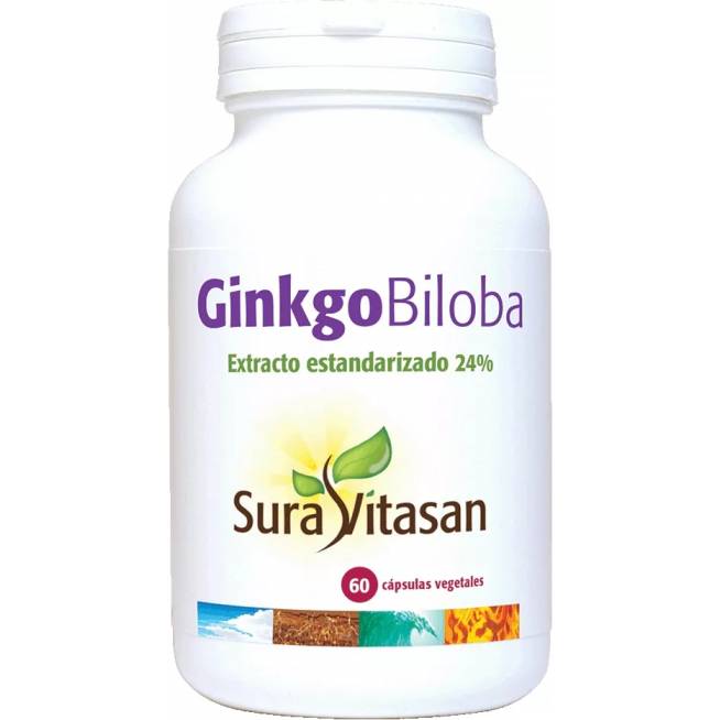 Sura Vitas Ginkgo Biloba 60 kapsulių