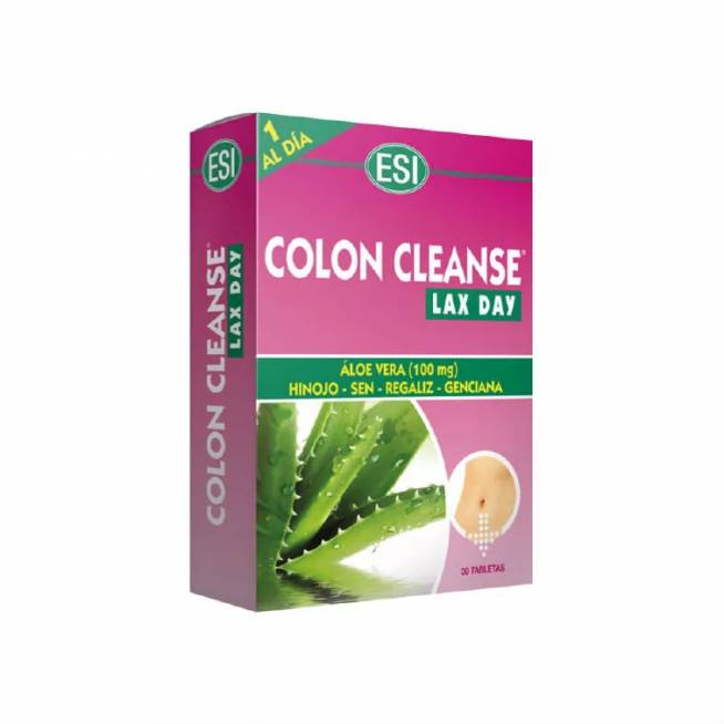 Esi Aloe Vera Colon Cleanse Lax Day 30 tablečių