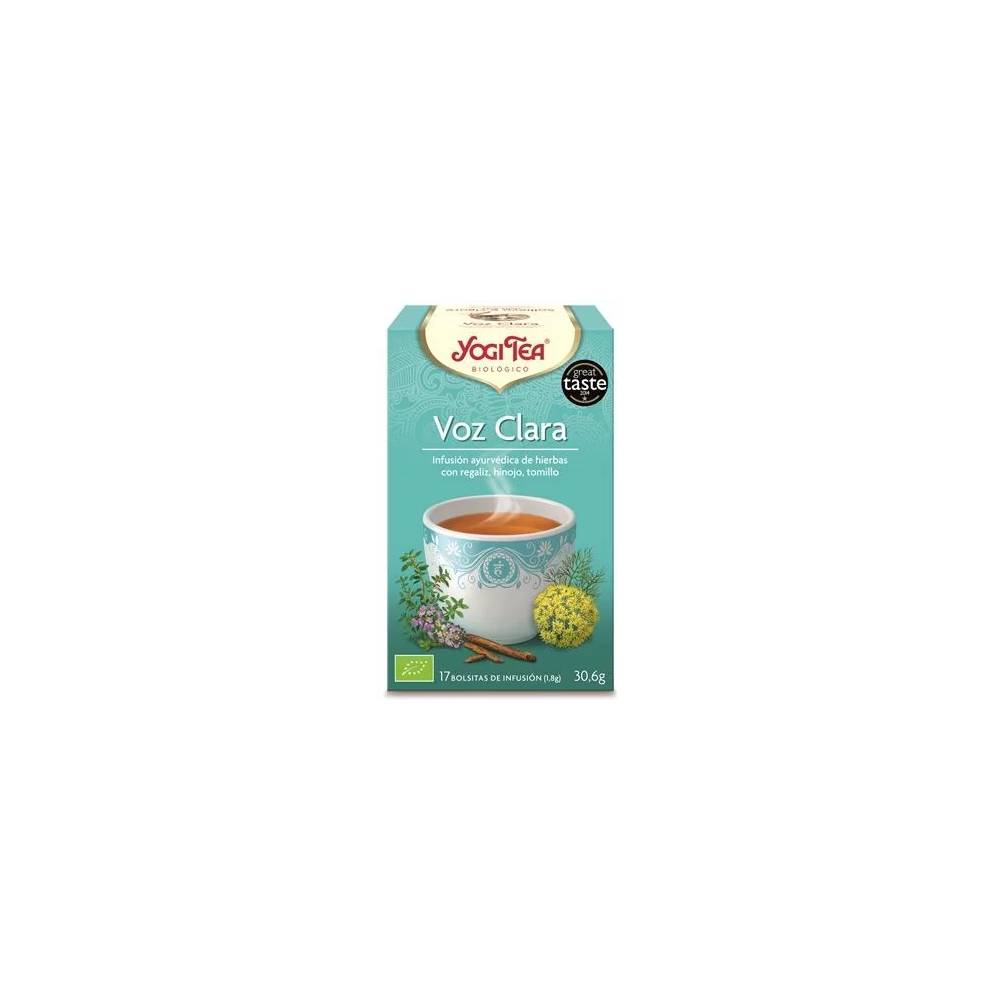 "Yogi Tea Voz Clara 17 Bolsitas