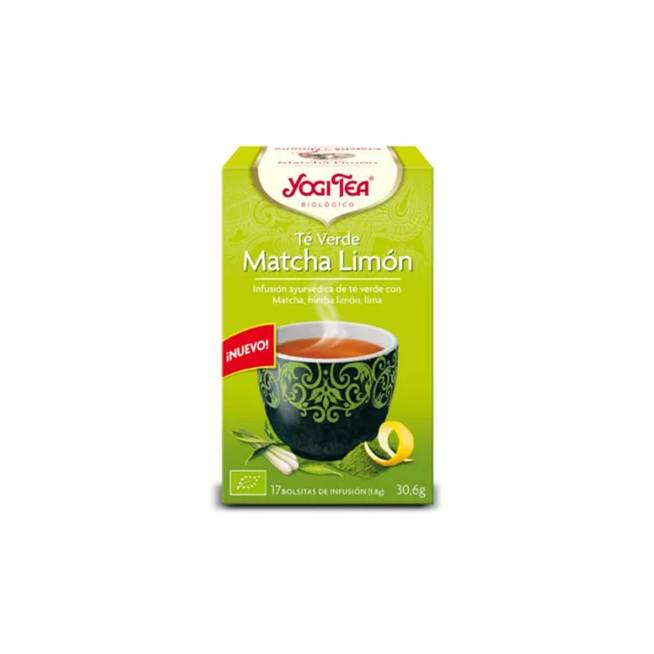 Yogi Tea Te Verde Matcha Limon 17 filtrų X 1,8g