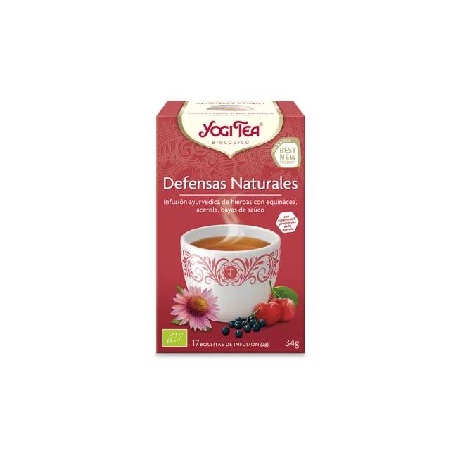 Yogi Tea Natural Defences 17 filtrų X 2g