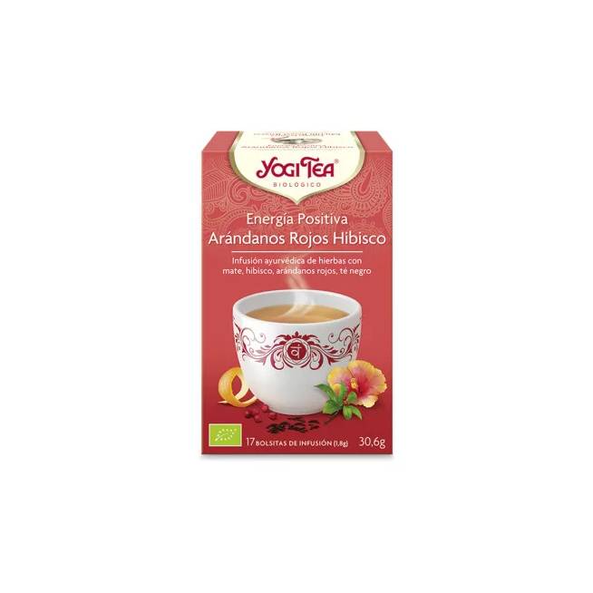 Yogi Tea Positive Energy Arandanos Hibiscus 17 X 1