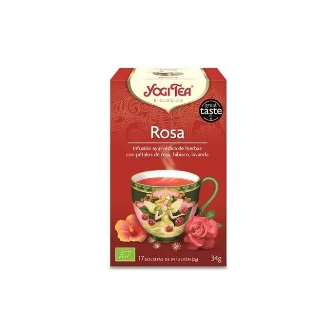 "Yogi Tea Rosa" 17 filtrų