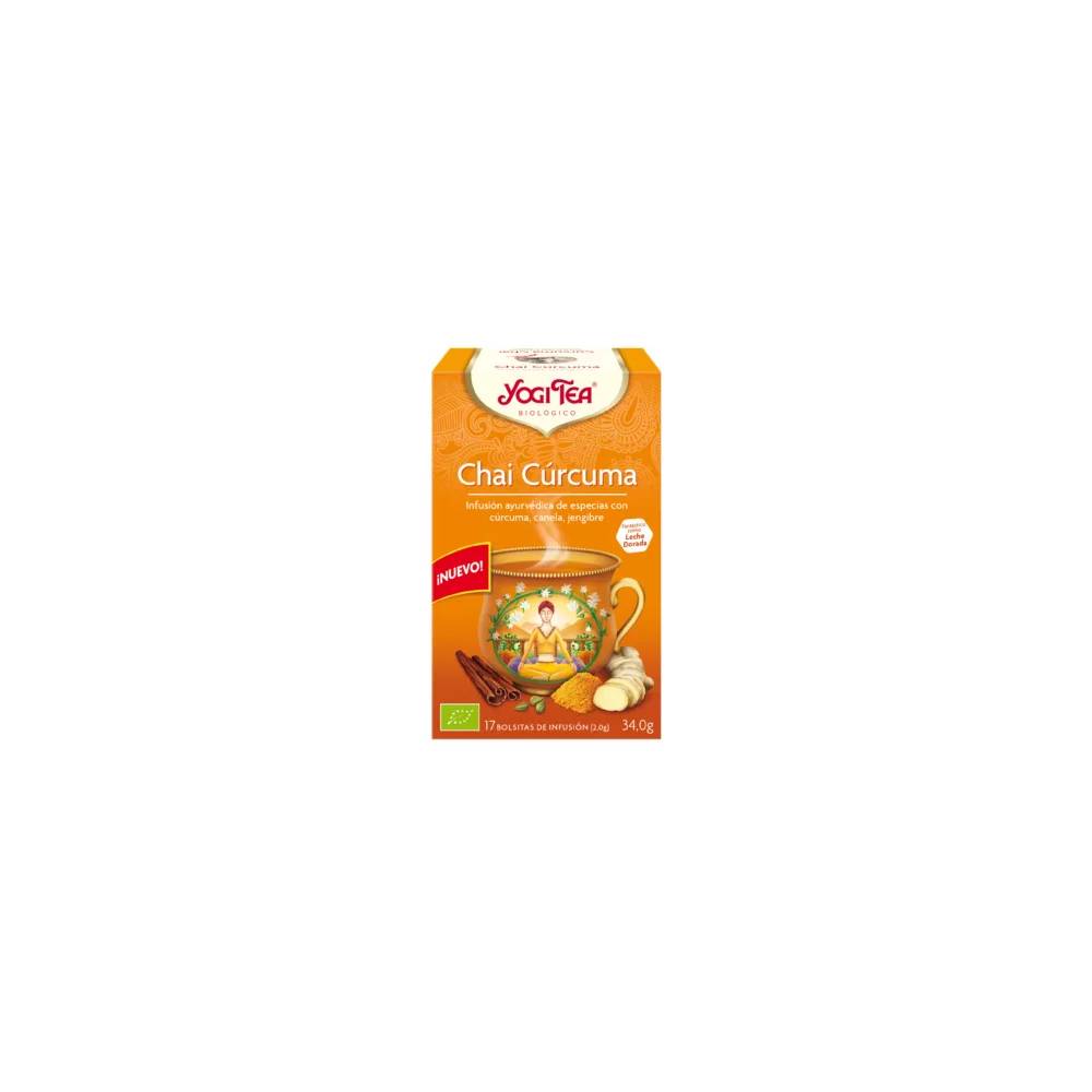 "Yogi Tea Chai Curcuma" 17 tablečių X 2g