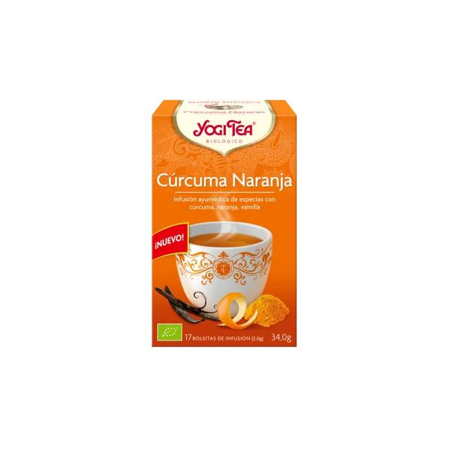 Yogi Tea Curcuma Naranja 17 X 2g