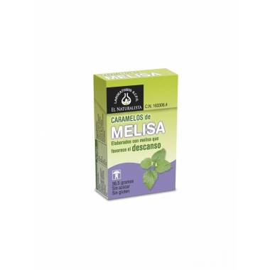 El Natural Caramelos Melisa Stevia 36,5g