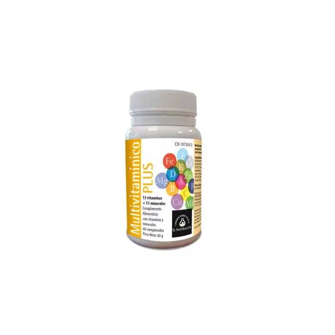 Natūralus multivitaminas Plus 60 Comp