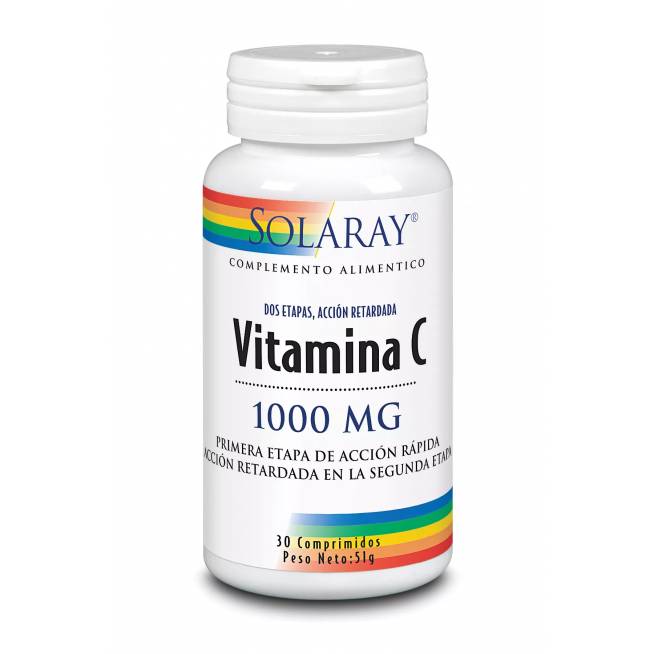 "Solaray Vitamina C 1000 Mg 100 tablečių