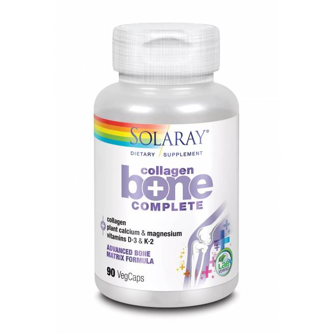 "Solaray Collagen Bone Complete 90 Vcaps