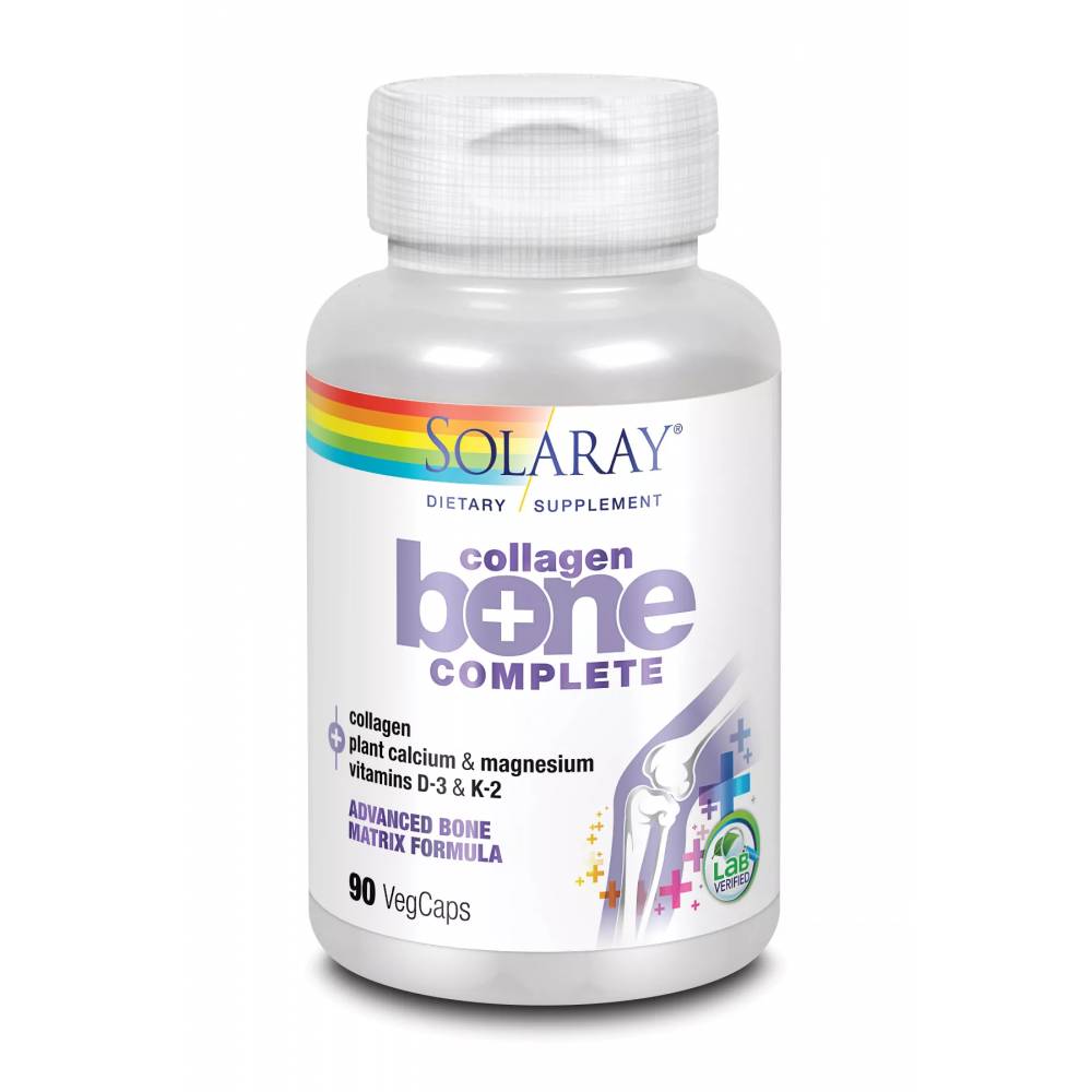 "Solaray Collagen Bone Complete 90 Vcaps