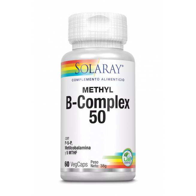 "Solaray Coenzyme B-Complex 50" 60 kapsulių