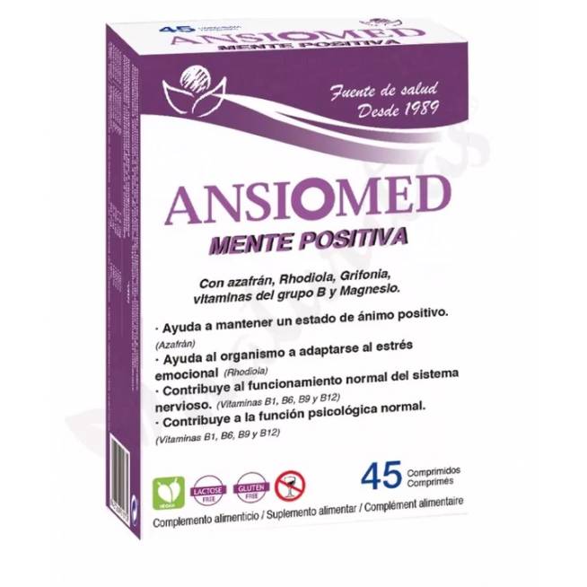 Bioserum Ansiomed Mente Positiva 45 Comprimidos