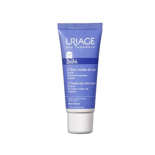 Uriage Bébé 1st Cradle Cap Care kremas odos priežiūrai 40ml