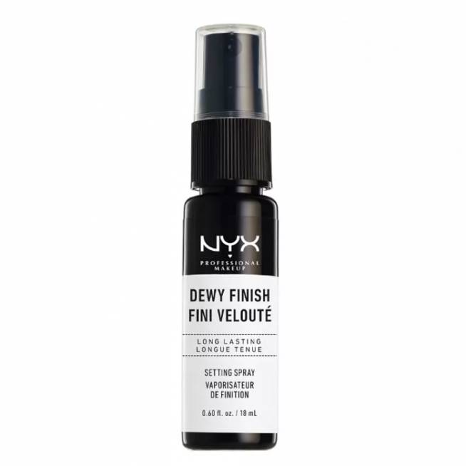 "Nyx Dewy Finish" šviesą suteikiantis purškiklis Mini 18ml