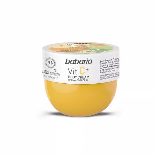 "Babaria" kūno kremas su vitaminu C 400ml