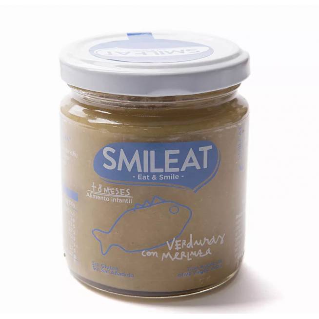 Smileat Potito Bio daržovės ir jūros lydekos 230g