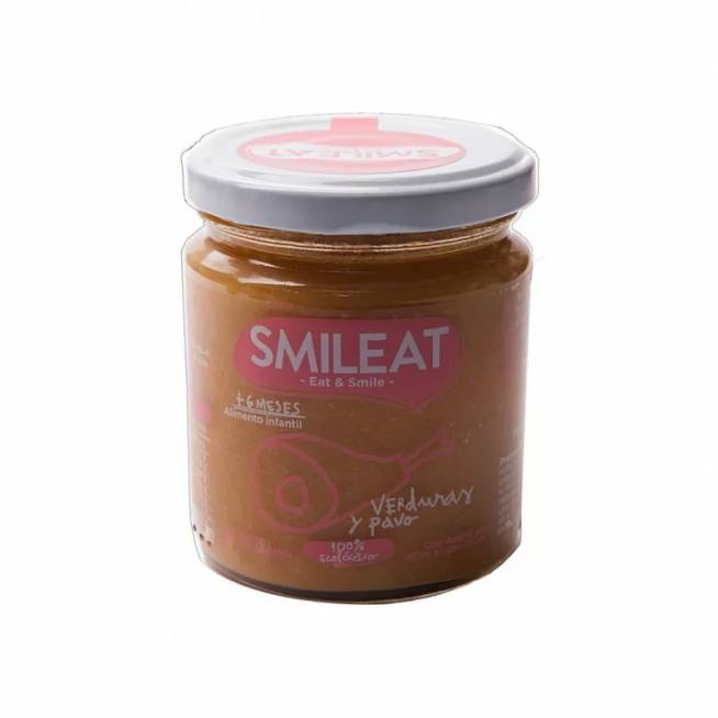 Smileat Potito Bio Pavo Con Verduras 230g