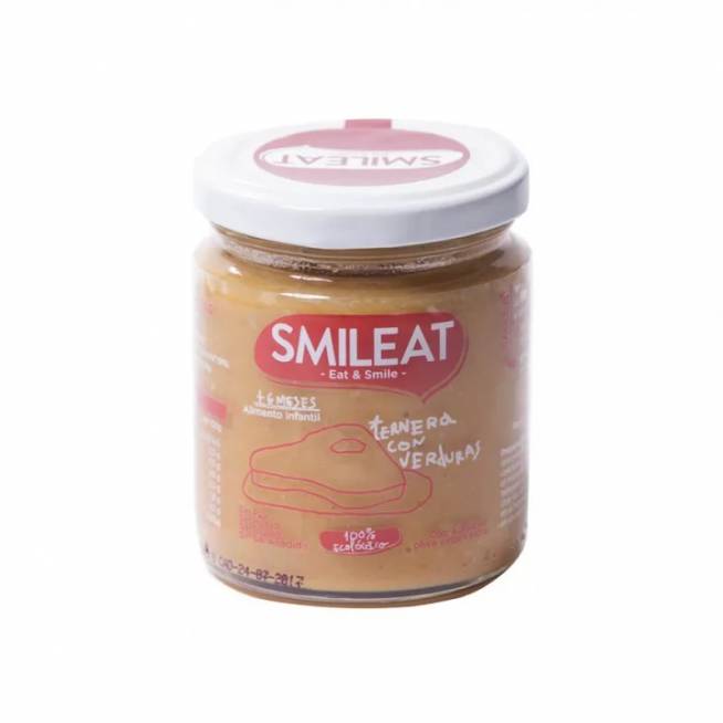 Smileat Potito Bio Ternera Con Verduras 230g