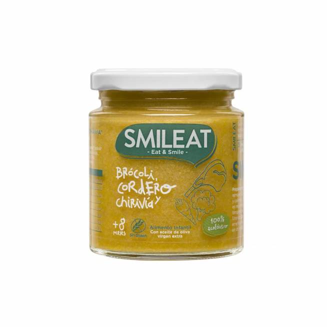 Smileat Potito Bio Brokoliai Cordero y Chirivia 230g