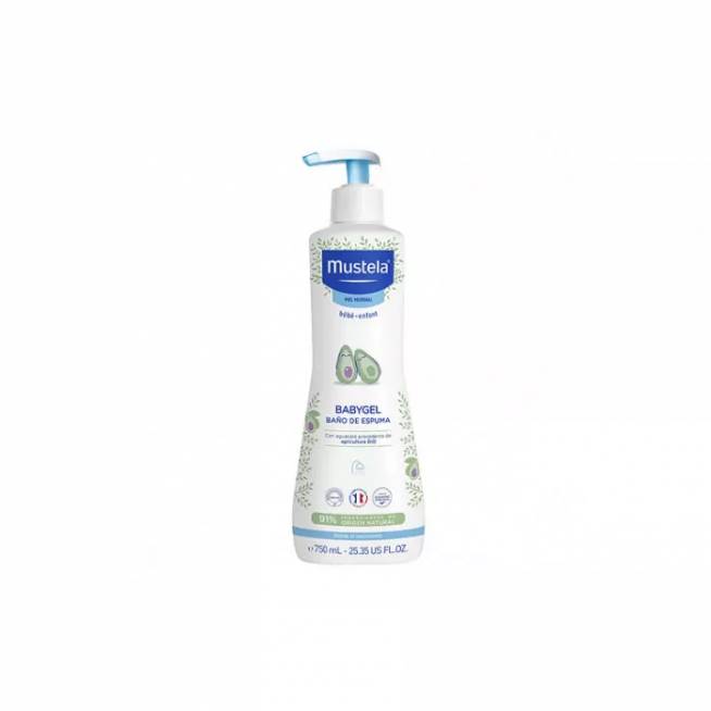 "Mustela Babygel" burbulinė vonia 750ml