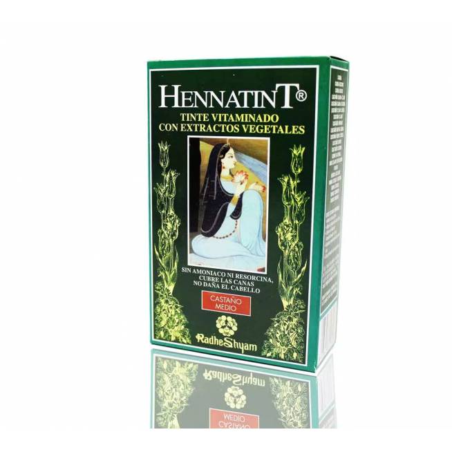 "Hennatint Medium Brown Radhe" 120ml