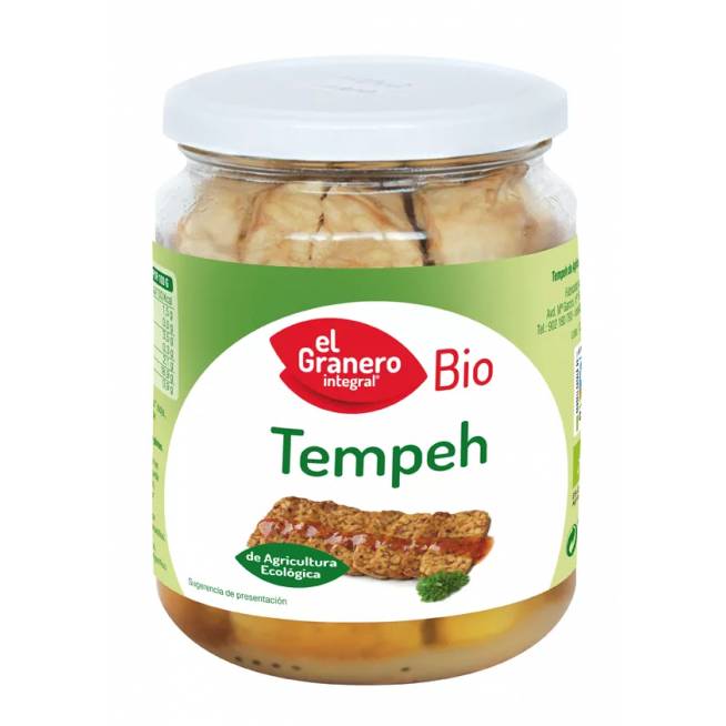 "Granero Tempeh" konservuoti ekologiški tempės konservai 310g