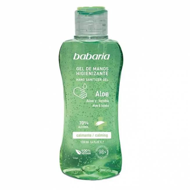 "Babaria Aloe" dezinfekuojamasis rankų gelis 70 % alkoholio 100 ml