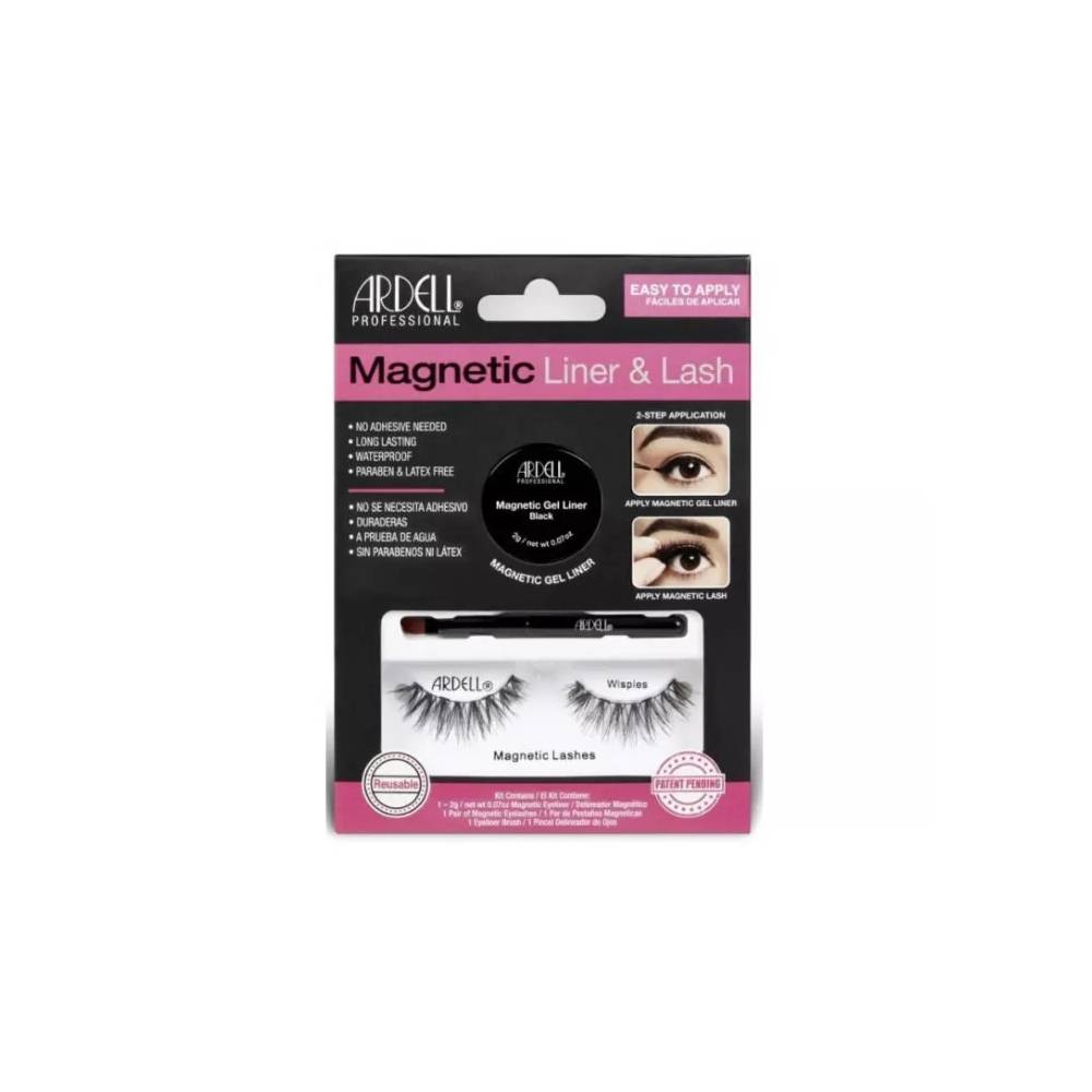 "Ardell Magnetic Liner & Lash" dirbtinės blakstienos "Wispies 