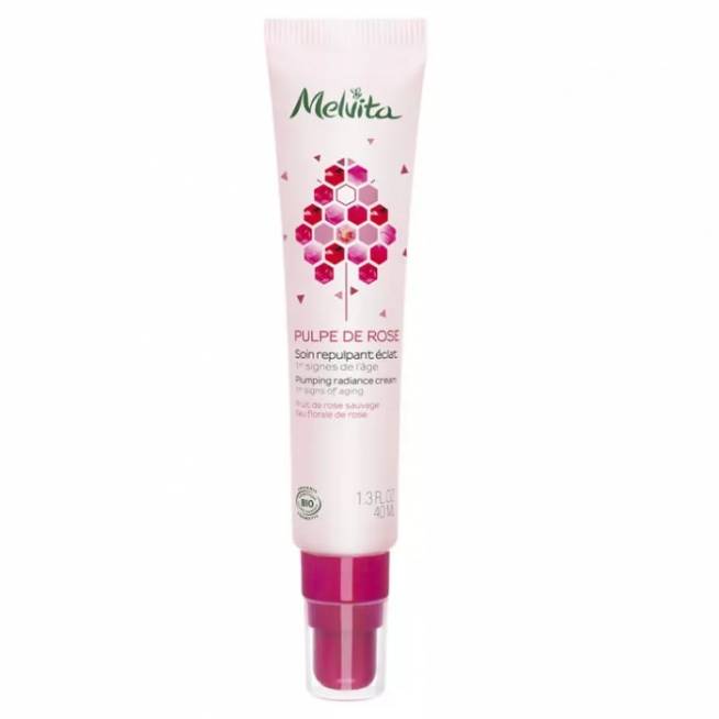 "Melvita Pulpe de Rose Plumping Radiance Cream" 40ml