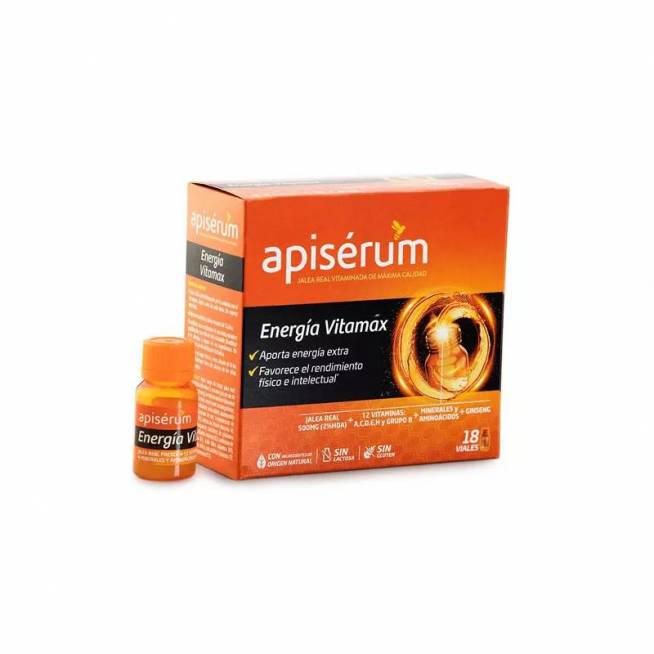 Apisérum Apiserum Energy Vitamax 18 buteliukų